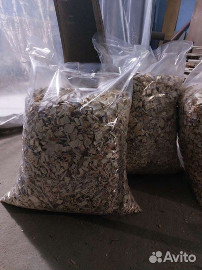 Щепа для мульчи