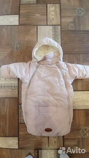 Зимний конверт для новорожденных