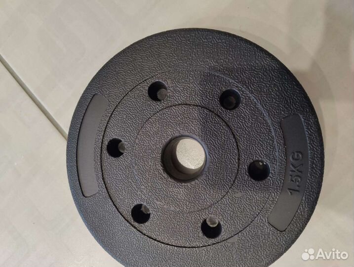 Гантели new разборные 20 кг+штанга(2 шт по 10 кг)