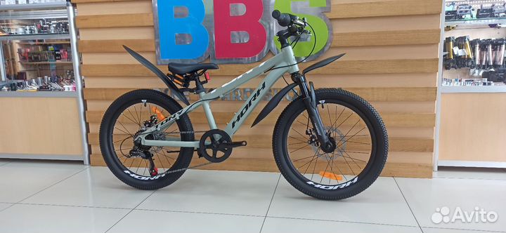 Велосипед horh tony TYD 2.0 20 (2023) Grey-Black-W