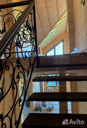 Лестничный каркас под ключ