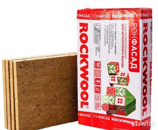 Утеплитель Роквул рокфасад плотность 100