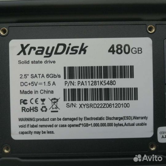 Новый SSD диск SATA 3