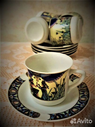 Кофейный сервиз Египет Limoges Франция