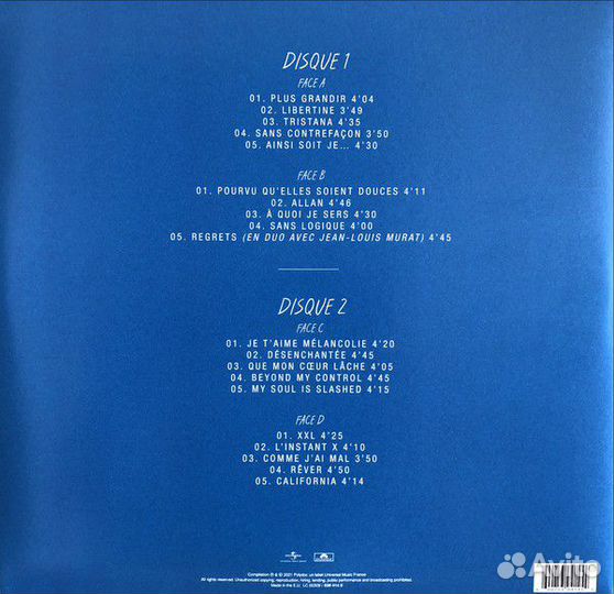 Винил Пластинка Mylene Farmer - 