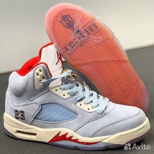 Trophy Room x Air Jordan 5 Retro 'Ice Blue'