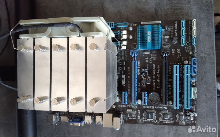 Материнская плата Asus p8 z77 vlx2 + Core i7 2600K