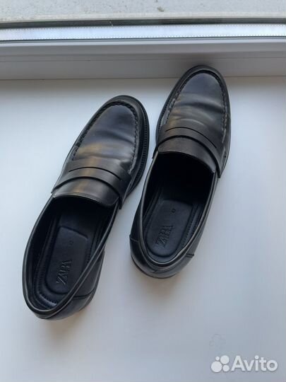 Лоферы мужские zara