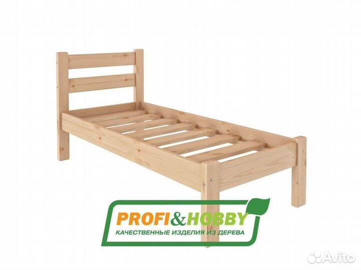 Детская кровать из массива сосны 
