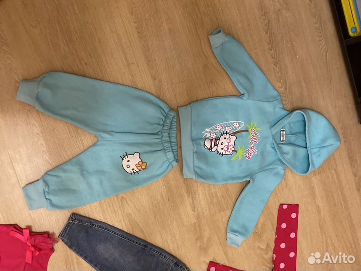 Вещи пакетом на девочку 80-86