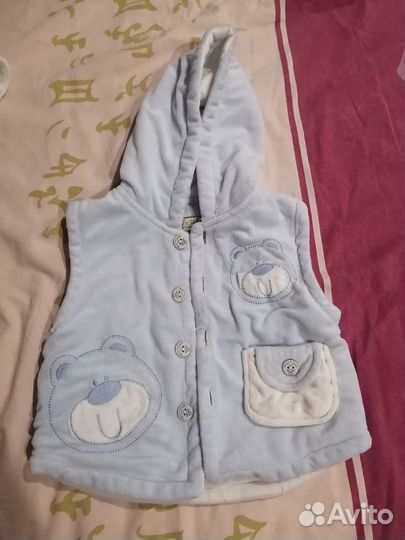 Костюм тройка плюшевый