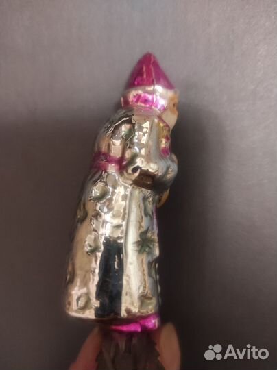 Елочные игрушки СССР Звездочёт с петушком 7 см