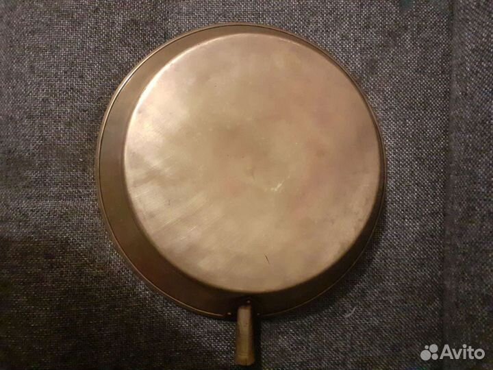 Старинный, латунный таз