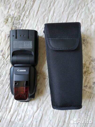 Вспышка canon speedlite 600ex rt