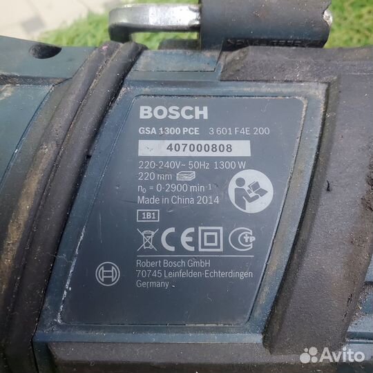 Сабельная пила Bosch GSA 1300 PCE