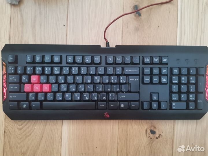 Клавиатура проводная A4Tech Bloody Q100