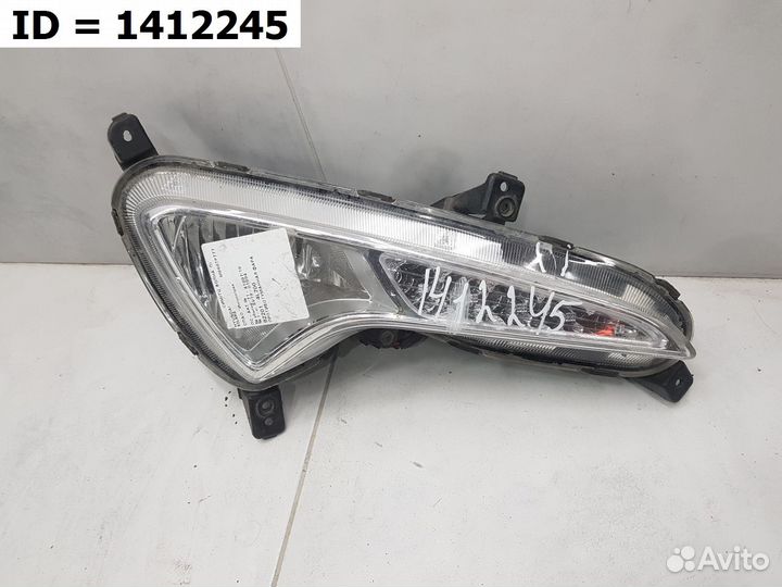 Птф передняя левая Hyundai Solaris