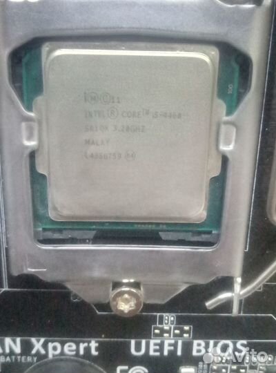 Asus B85M-K + I5-4460