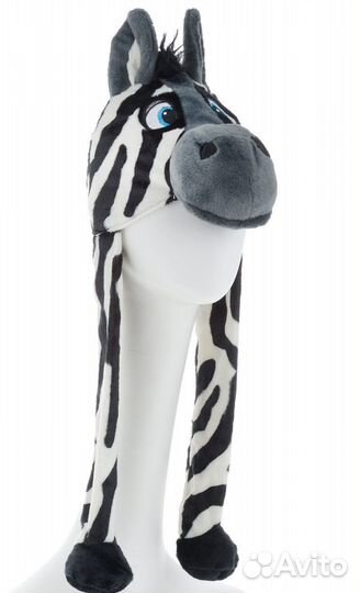 Карнавальный костюм, шапка, Зебра