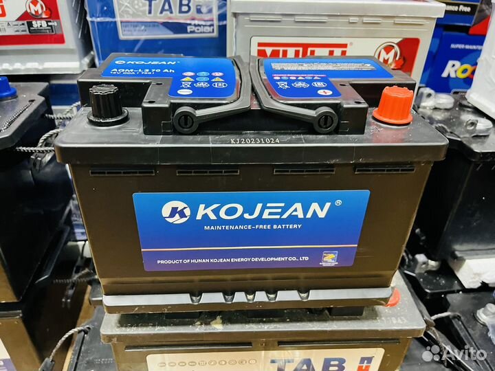 Аккумуляторы AGM 70. Новые