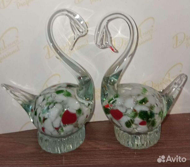 Статуэтки лебеди СССР