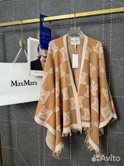 Стильный пончо кардиган Max Mara