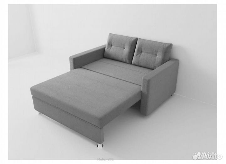 Диван Трансформер Лоджия Грей рогожка