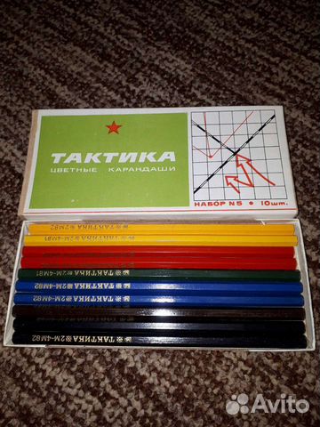 Набор карандашей СССР