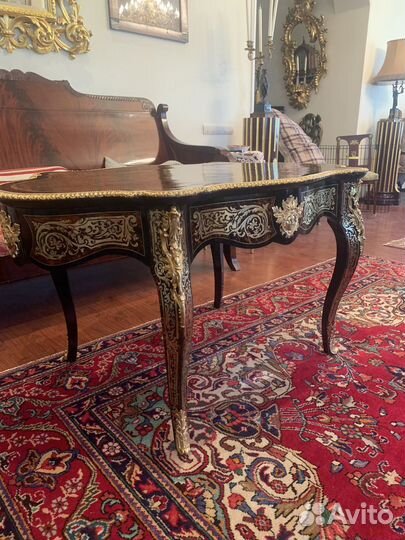 Старинный антикварный Стол Буль