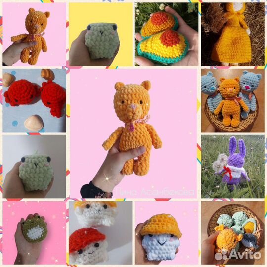 Вязаные игрушки