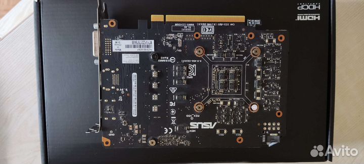 Видеокарта asus nvidia GeForce GTX 1650 PH-GTX1650