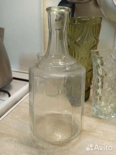 Графин граненый СССР без крышки