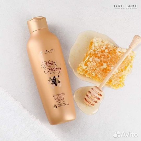 Молоко и мёд набор в коробке oriflame