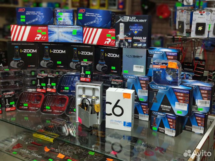 Автомобильные лампы LED, Галоген, Ксенон