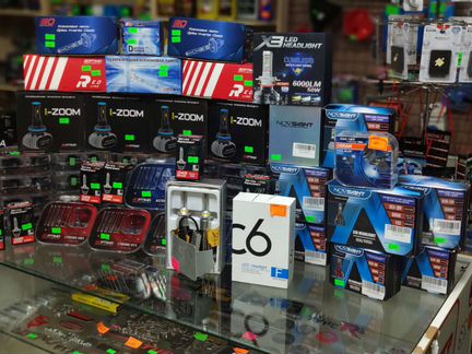 Автомобильные лампы LED, Галоген, Ксенон