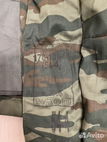 Военный костюм теплый