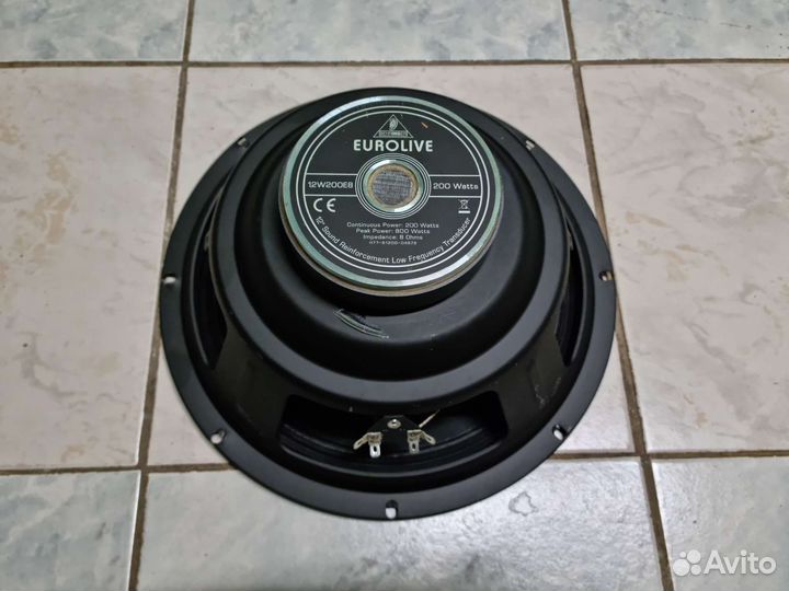 Динамик Behringer 12 дюймов