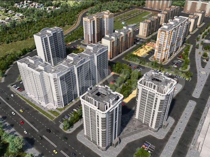 Квартира-студия, 22,3 м², 3/14 эт.