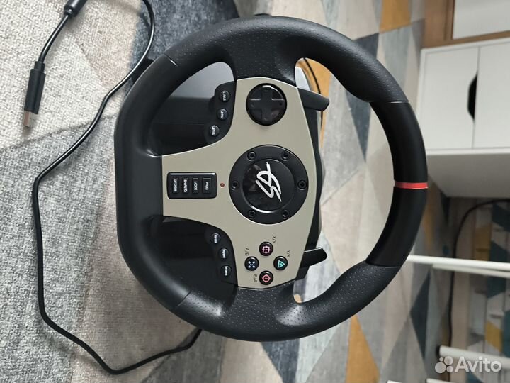 Игровой руль dexp Wheelman Pro GT