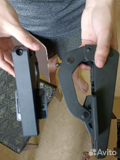 Игровой руль с педалями и коробкой передач