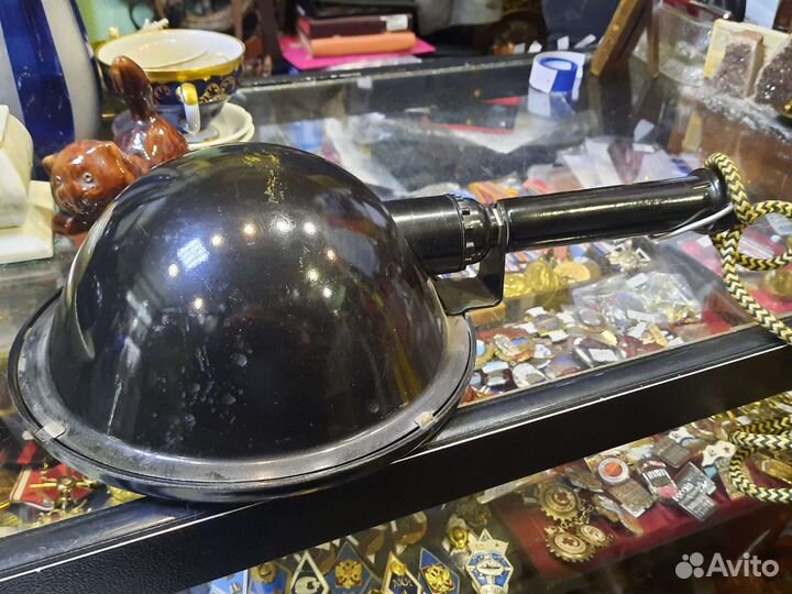 Лампа синяя для прогревания СССР рабочая