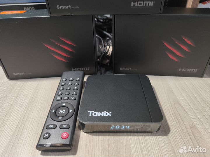 Смарт тв приставка Tanix W2 прошита/настроена
