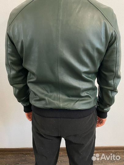 Кожаная куртка мужская