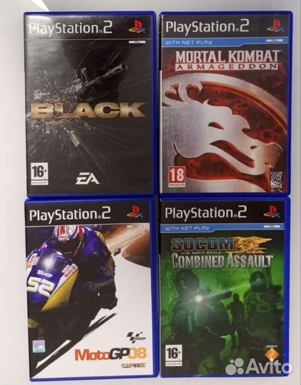 Лицензионные игры ps2