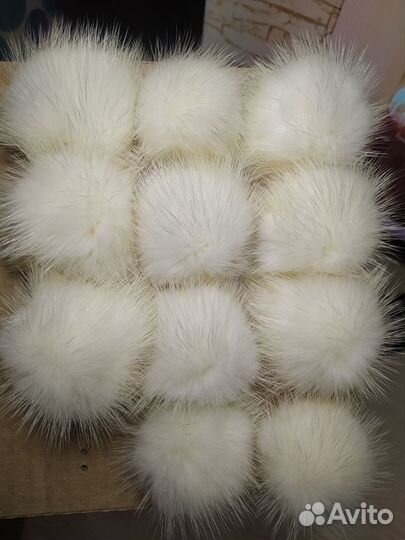 Помпон норковый