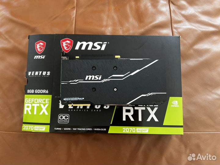 Msi Geforce RTX 2070 super ventus oc 8gb