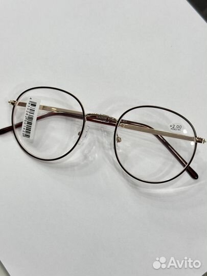 Продам корригирующие очки +2