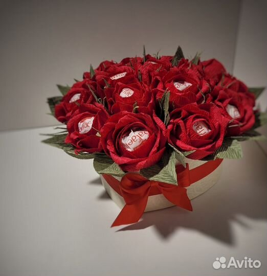 Сладкие букеты из конфет