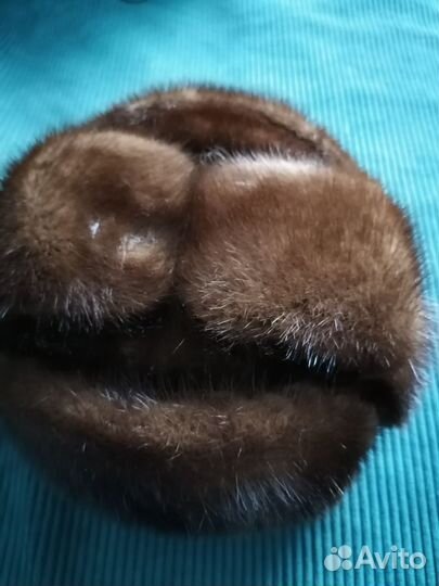 Норковая шапка мужская