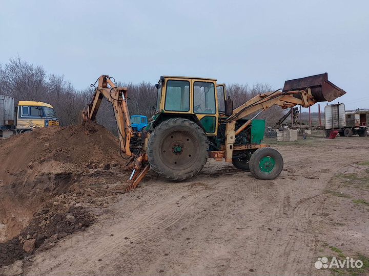 Услуги экскаватора погрузчика